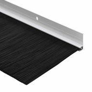 Запечатващи четки за врата с винтово закрепване 6 pcs Бяло