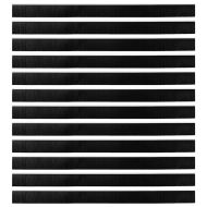 Запечатващи четки за врата с винтово закрепване 12 pcs Бяло