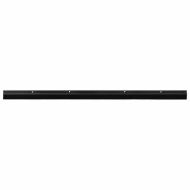 Запечатващи четки за врата с винтово закрепване 2 pcs Черно