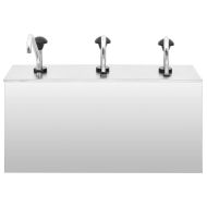 Диспенсър за сос от неръждаема стомана, 3 x 3,5 л