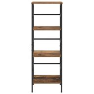 Рафт за книги Старо дърво 40 х 29,5 х 115 см Инженерно дърво