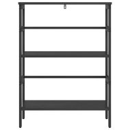 Рафт за книги Черния дъб 60 х 29,5 х 81 см Инженерно дърво