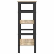 Рафт за книги Сонома дъб 60 х 29,5 х 81 см Инженерно дърво