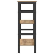 Рафт за книги Дъб 60 х 29,5 х 81 см Инженерно дърво