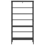 Рафт за книги Черния дъб 60 х 29,5 х 115 см Инженерно дърво