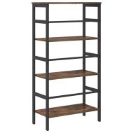 Рафт за книги Димян дъб 60 х 29,5 х 115 см Инженерно дърво