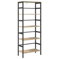 Рафт за книги Сонома дъб 60 х 29,5 х 149 см Инженерно дърво