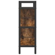 Рафт за книги Димян дъб 75 x 30 x 91 см Инженерно дърво