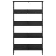 Рафт за книги Черния дъб 82 x 32 x 144,5 см Инженерно дърво