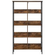 Рафт за книги Димян дъб 82 x 32 x 144,5 см Инженерно дърво