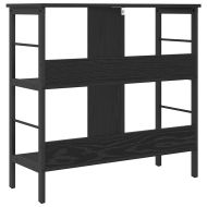 Рафт за книги Черния дъб 82 x 32 x 79 см Инженерно дърво