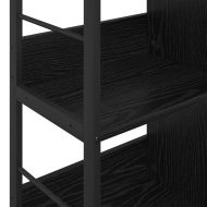 Рафт за книги Черния дъб 82 x 32 x 79 см Инженерно дърво