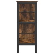 Рафт за книги Димян дъб 82 x 32 x 79 см Инженерно дърво