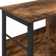 Рафт за книги Димян дъб 82 x 32 x 47 см Инженерно дърво