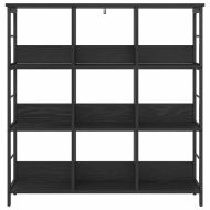 Рафт за книги Черния дъб 102 x 32 x 104,5 см Инженерно дърво