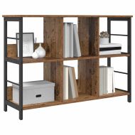 Рафт за книги Старо дърво 102 x 32 x 72,5 см Инженерно дърво