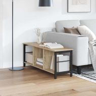 Рафт за книги Сонома дъб 102 x 32 x 40,5 см Инженерно дърво