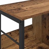 Рафт за книги Старо дърво 102 x 32 x 40,5 см Инженерно дърво