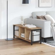 Рафт за книги Дъб 102 x 32 x 40,5 см Инженерно дърво