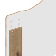 Облегалка за глава с таблото Дъб 75 cm Инженерно дърво