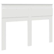 Облегалка за глава с таблото Бяло 140 cm Инженерно дърво