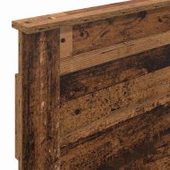 Облегалка за глава с таблото Старо дърво 100 cm Инженерно дърво