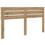 Облегалка за глава с таблото Дъб 200 cm Инженерно дърво