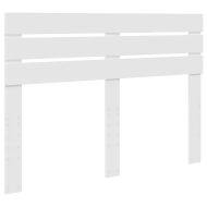 Облегалка за глава с таблото Бяло 140 cm Инженерно дърво