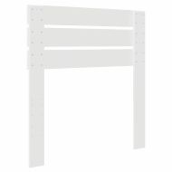 Облегалка за глава с таблото Бяло 100 cm Инженерно дърво