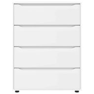 Шкафове за съхранение 2 pcs Бяло 80 x 48 x 105 см