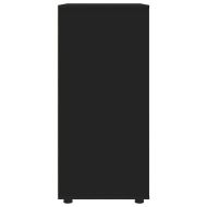 Шкафове за съхранение 2 pcs Черно 80 x 48 x 105 см