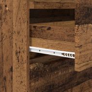 Шкафове за съхранение 2 pcs Старо дърво 80 x 48 x 105 см