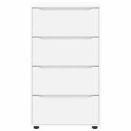 Шкафове за съхранение 2 pcs Бяло 60 x 48 x 105 см