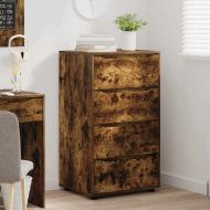 Шкафове за съхранение 2 pcs Димян дъб 60 x 48 x 105 см