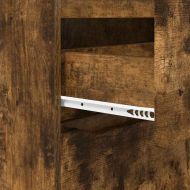 Шкафове за съхранение 2 pcs Димян дъб 60 x 48 x 105 см