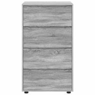 Шкафове за съхранение 2 pcs Сив Сонома 60 x 48 x 105 см