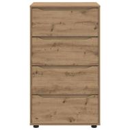 Шкафове за съхранение 2 pcs Дъб 60 x 48 x 105 см