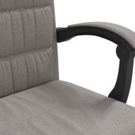 Наклоняем офис стол, таупе, текстил