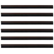 Самозалепващи се четки за уплътняване на врати 6 pcs Кафяво