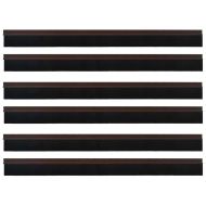 Самозалепващи се четки за уплътняване на врати 6 pcs Кафяво