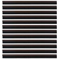 Самозалепващи се четки за уплътняване на врати 12 pcs Кафяво