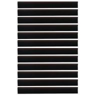 Самозалепващи се четки за уплътняване на врати 12 pcs Кафяво