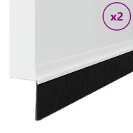 Самозалепващи се четки за уплътняване на врати 2 pcs Бяло