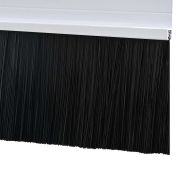 Самозалепващи се четки за уплътняване на врати 2 pcs Бяло