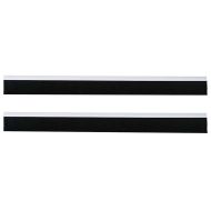 Самозалепващи се четки за уплътняване на врати 2 pcs Бяло