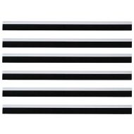 Самозалепващи се четки за уплътняване на врати 6 pcs Бяло