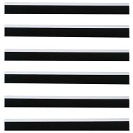 Самозалепващи се четки за уплътняване на врати 6 pcs Бяло