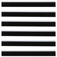 Самозалепващи се четки за уплътняване на врати 6 pcs Бяло