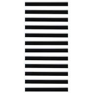 Самозалепващи се четки за уплътняване на врати 12 pcs Бяло