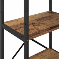 Рафт за книги Старо дърво 56 x 34 x 171 см Инженерно дърво